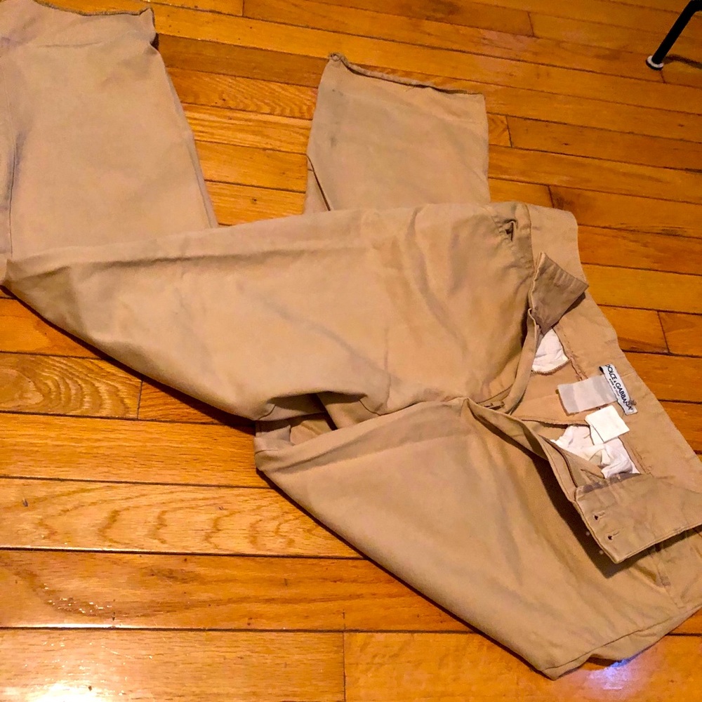 Dolce & Gabbana khaki pants size 50